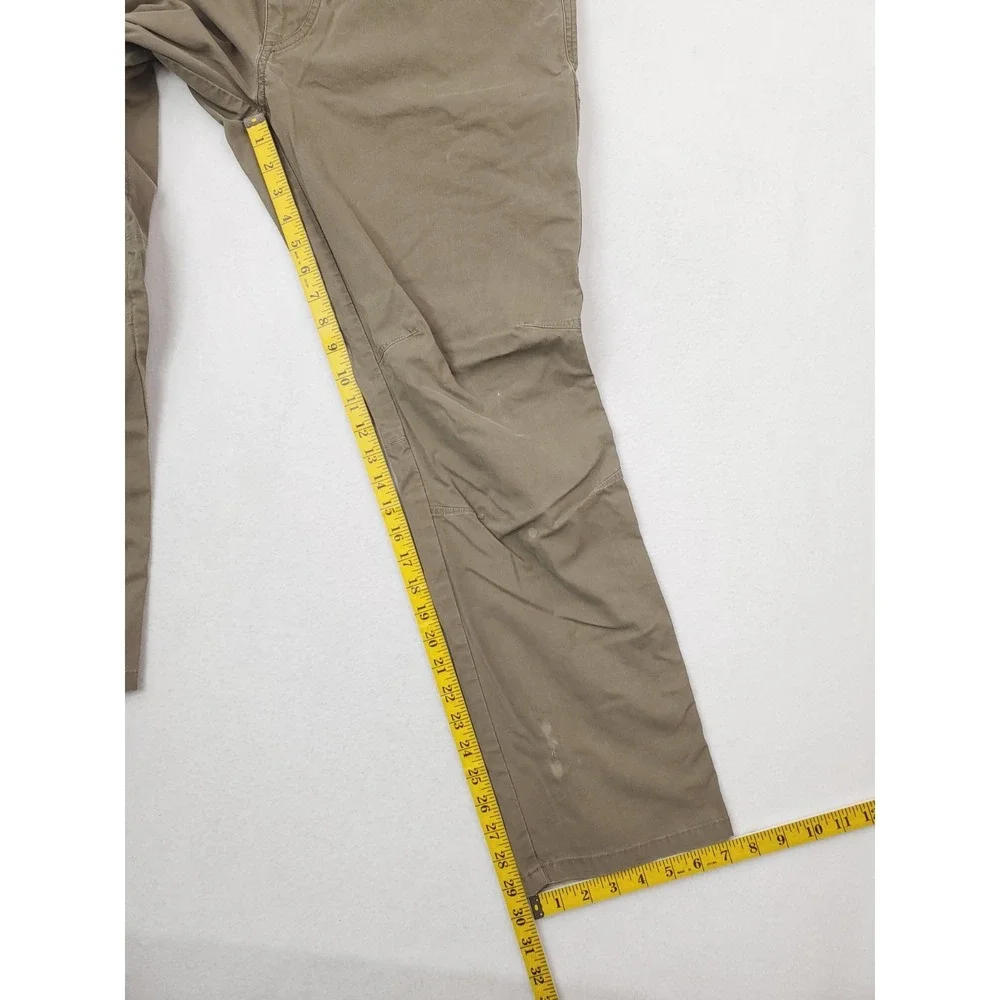 Kuhl Pants Mens 36x30 Taupe Revolvr Rogue Vintage Patina Dye Relaxed Tapered